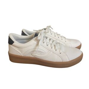 Ryka Women's Viv Next Court Lace Up White Sneakers Shoes Size 7.5 Nearly New